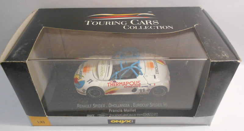 Onyx 1/43 Scale - XCL99016 RENAULT SPIDER EUROCUP 98 FRANCIS MAILLET
