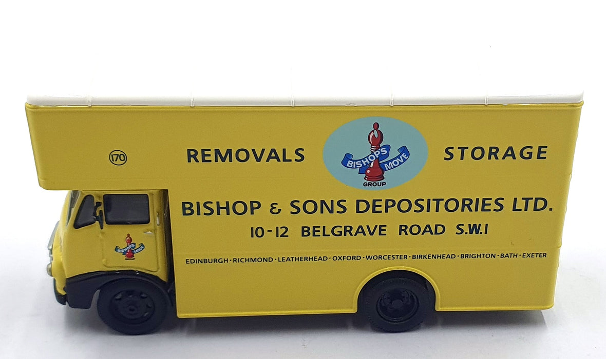 Corgi 1/50 Scale Diecast CC13303 - Morris Luton Van Bishop & Sons - Yellow