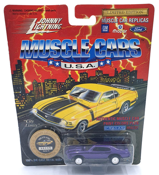 Johnny Lightning 1/64 Scale 200-200 - Muscle Cars 1969 Pontiac GTO Judge Purple