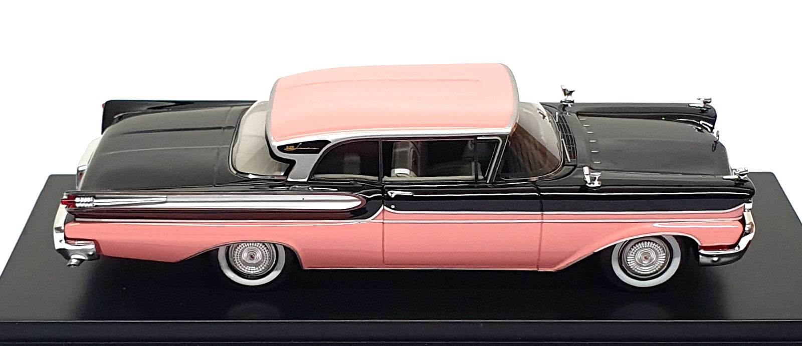 Goldvarg 1/43 Scale GC-090A - 1958 Mercury Park Lane - Shadow Rose/Black