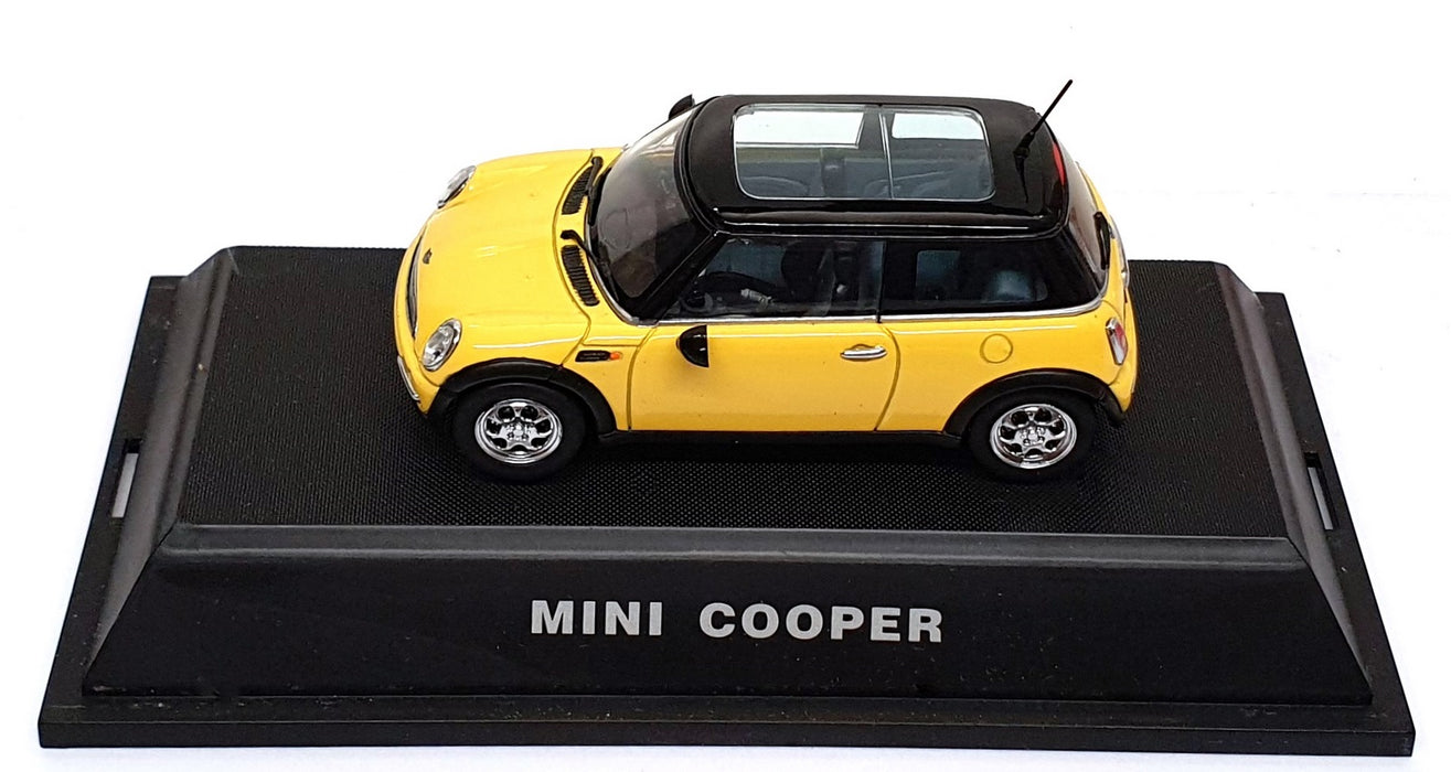 Jadi 1/43 Scale Diecast JM-90025 - Mini Cooper - Yellow