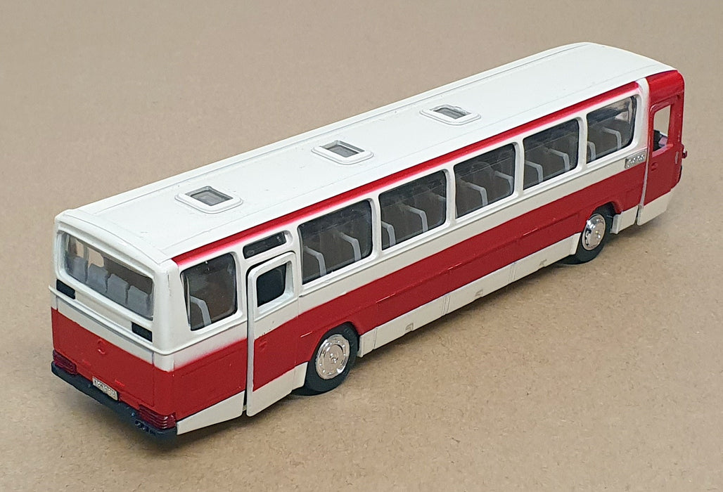 Schuco 1/66 Scale 317916 - Mercedes Benz Omnibus 0 303 - Red/White
