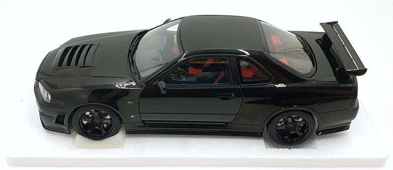 Autoart 1/18 Scale 77463 - Nissan Skyline Nismo R34 GT-R Z-Tune - Black Pearl
