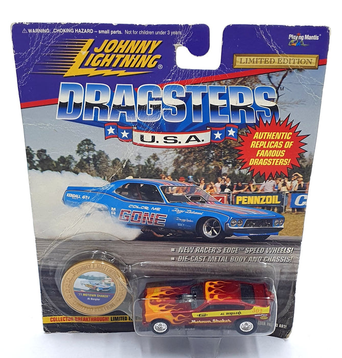 Johnny Lightning 1/64 Scale 320-100 Dragsters USA 1971 Motown Shaker Red Flame