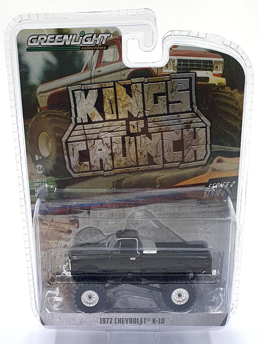 Greenlight 1/64 Scale 49020-F - 1972 Chevrolet K-10 - Black