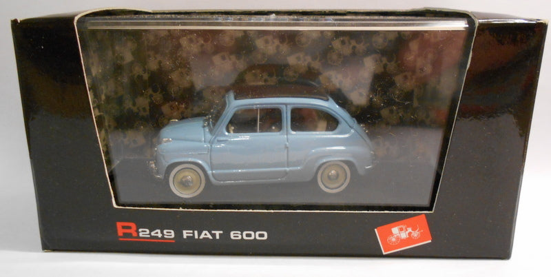 Brumm 1/43 Scale Metal Model - R249 FIAT 600 TRASFORMABILE 1956 CHIUSA