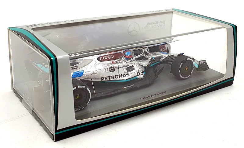 Spark 1/43 Scale S8546 - Mercedes-AMG W13 Belgium GP F1 2022 #63