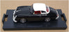 Brumm 1/43 Scale R314 - 1952 Porsche 356 H/Top Nero - Black/White Roof