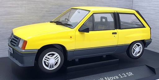 Model Car Group 1/18 Scale MCG18903 - Vauxhall Nova 1.3 SR - Yellow