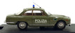 Bang 1/43 Scale 7259 - Alfa Romeo 2600 Sprint Polizia Squadra Mobile - Green