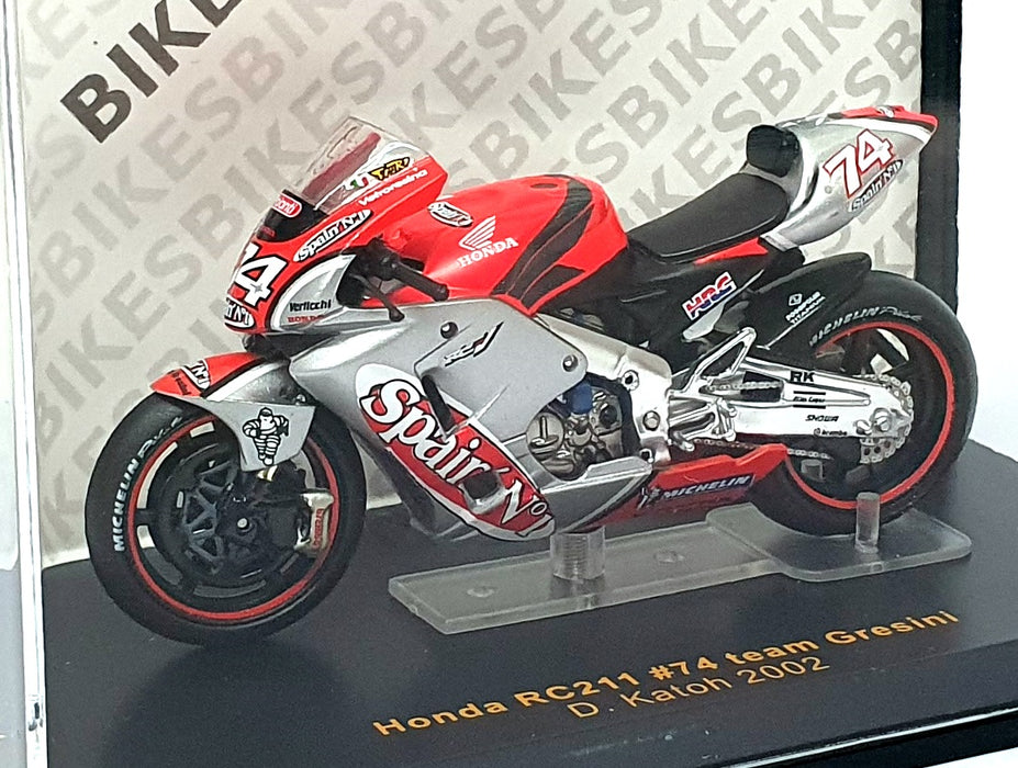 Ixo 1/24 Scale RAB031 - Honda RC211 #74 Team Grasini D. Katch 2002
