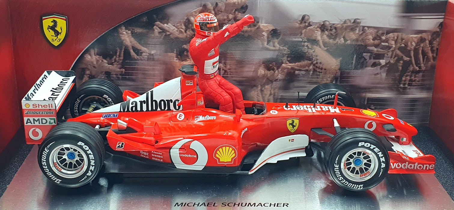 Hot Wheels 1/18 Scale Diecast 54614 - Michael Schumacher 1994 - 2002 World Champ