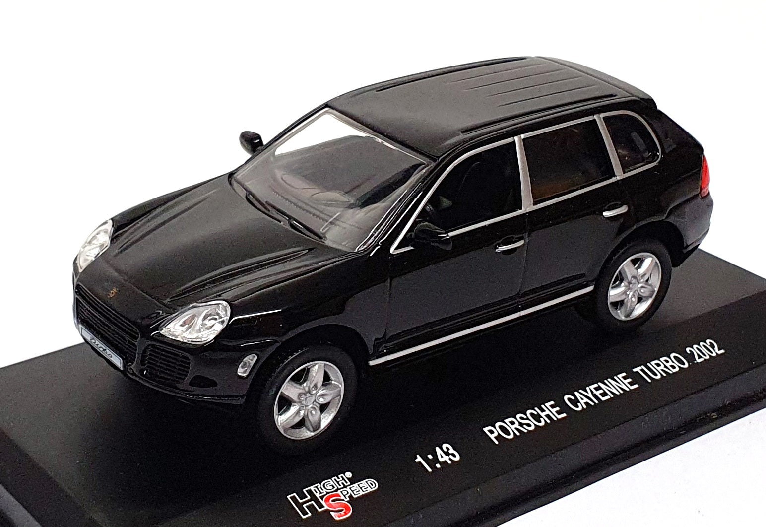 High Speed 1/43 Scale HF9254S - Porsche Cayenne Turbo 2002 - Black
