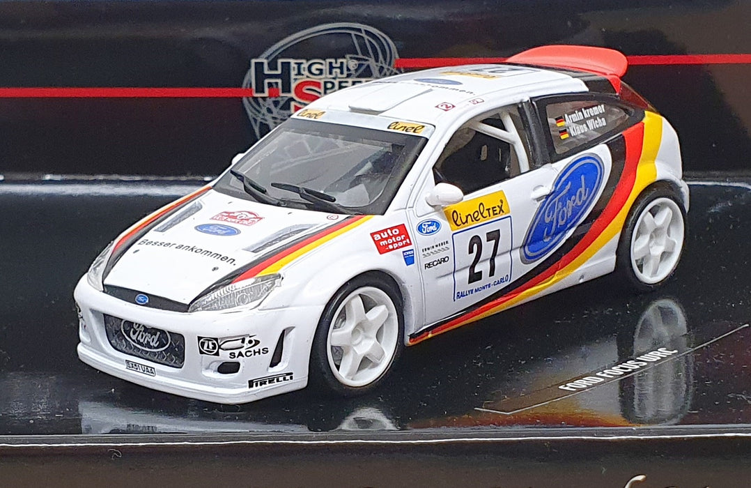 High Speed 1/43 Scale 43KFB3(2WA) Toyota Corolla WRC 1998 & Ford Focus WRC 2002