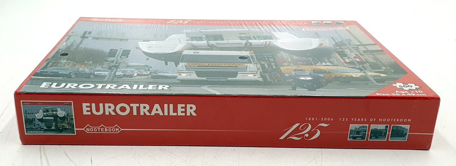 Nooteboom 36x49cm 500 Piece Puzzle 125 Years Celebration - Truck/Boat