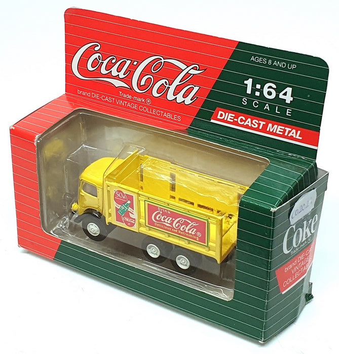Hartoy 1/64 Scale C02011 - Mack CJ Truck (Coca-Cola COKE) Yellow