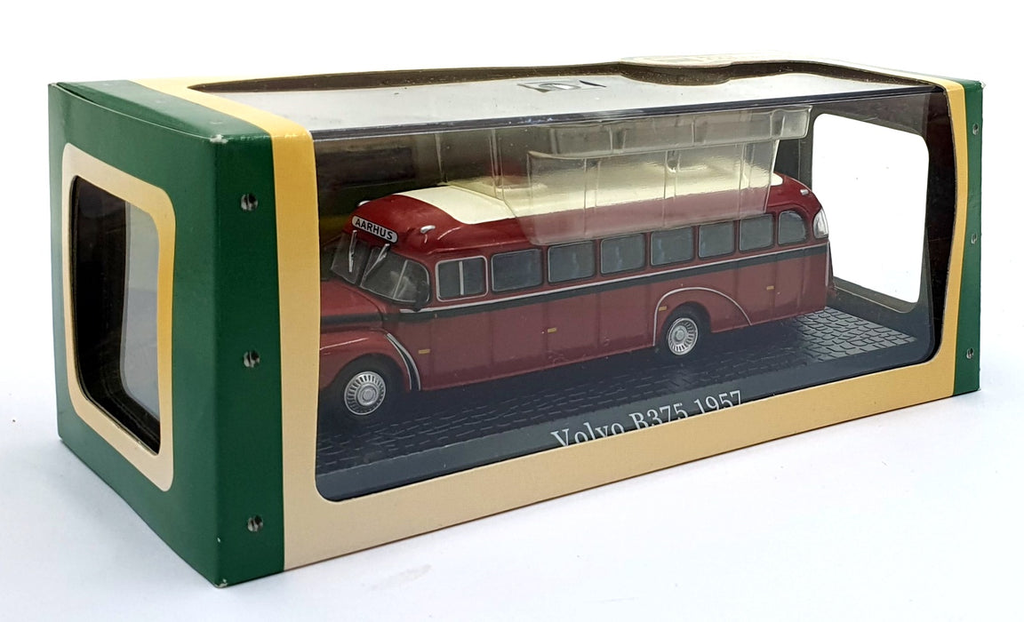 Atlas Editions 1/72 Scale 7 163 125 - 1957 Volvo B375 - Dark Red