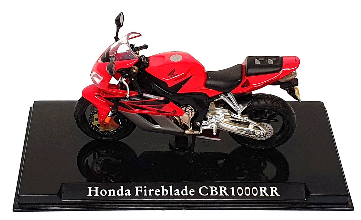 Atlas Editions 1/24 Scale 4 110 101 - Honda Fireblade CBR1000RR - Red 