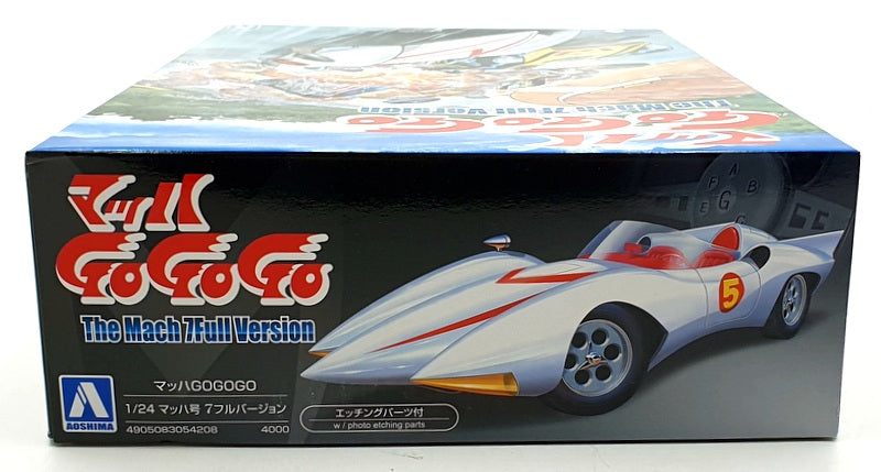 Aoshima 1/24 Scale Unbuilt Kit 54208 Go Go Go The Mach 7Full Version Speed Racer