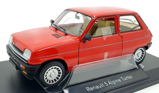 Norev 1/18 Scale Diecast 185243 - Renault 5 Alpine Turbo 1983 - Red