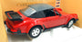 Polistil 1/16 Scale Diecast 016793 - Porsche 911 Cabriolet C/Capote - Red