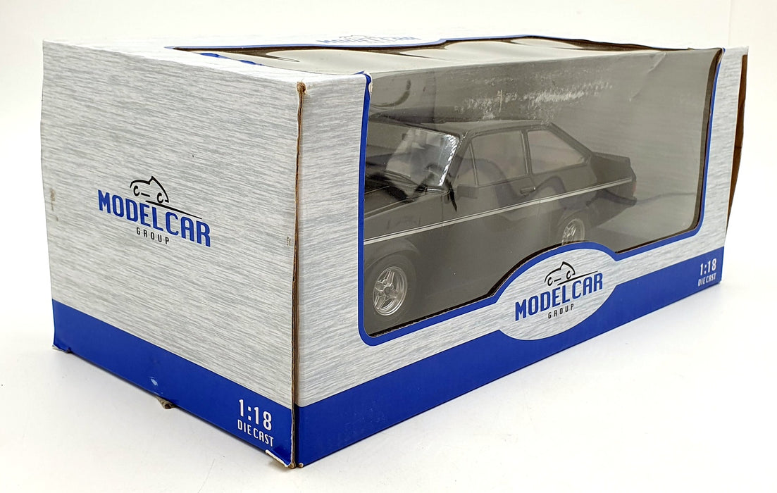 Model Car Group 1/18 Scale Diecast MCG18405 Ford Escort RS 2000 MKII - Black