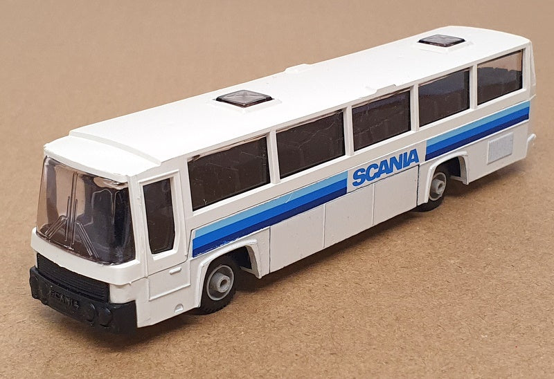 Etsi 1/87 Scale Diecast 187SCA - Scania Coach Bus - White/Blue