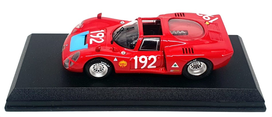 Best 1/43 Scale 9286 - Alfa Romeo 33.2 SP Targa Florio 1968 #192 Bianchi/Casoni