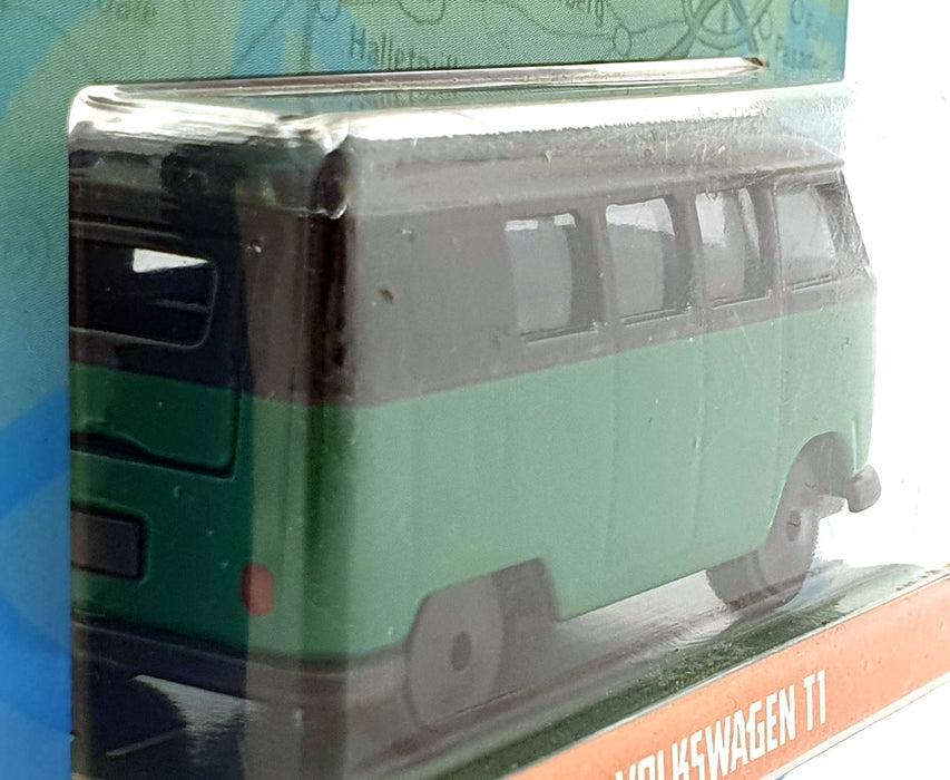 Jada Toys 1/64 Scale 100426C - Volkswagen T1 - Green/Black