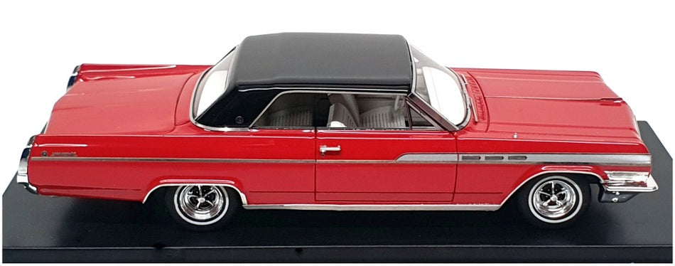 Goldvarg 1/43 Scale GC-074B - 1963 Buick Wildcat - Red/Black Roof