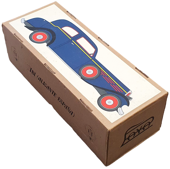 Juguete Paya 48cm Long Tinplate Car 904 - 1935 Maserati Gran Turismo - Blue