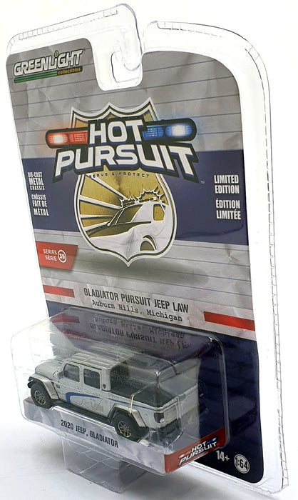Greenlight 1/64 Scale 42970-F 2020 Jeep Gladiator Michigan - Silver
