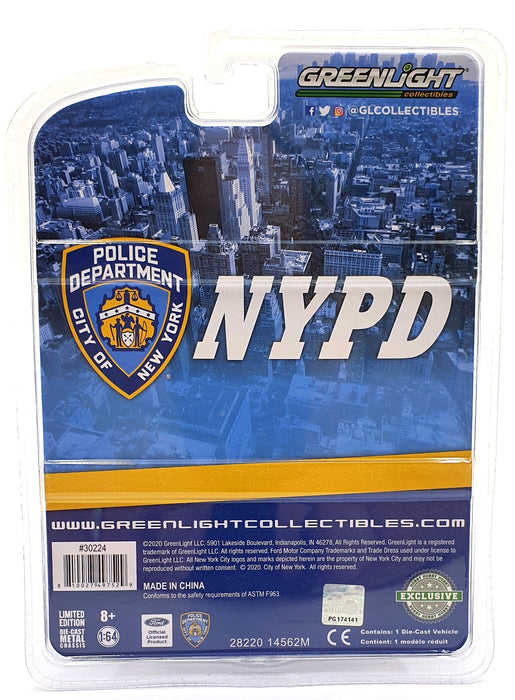 Greenlight 1/64 Scale 30224 - 1979 Ford F-250 NYPD Truck