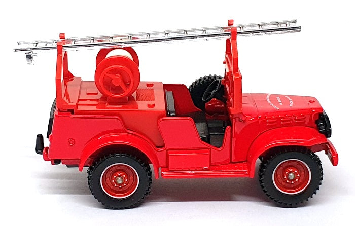 Solido 8.5cm Long Diecast 2139 - Dodge 4x4 Fire Truck - Red
