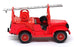 Solido 8.5cm Long Diecast 2139 - Dodge 4x4 Fire Truck - Red