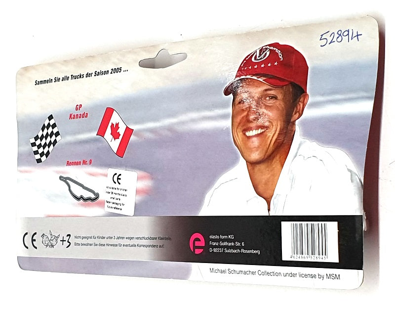 Adtruck 52894 - Peterbilt F1 Truck Canada 2005 Michael Schumacher