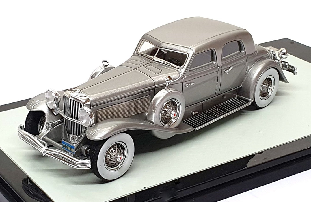 GLM 1/43 Scale GLM43106201 1933 Duesenberg SJ Rollston Arlington Torpedo Silver