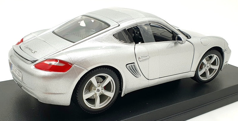 Maisto 1/18 Scale Diecast 46629 - Porsche Cayman S - Silver