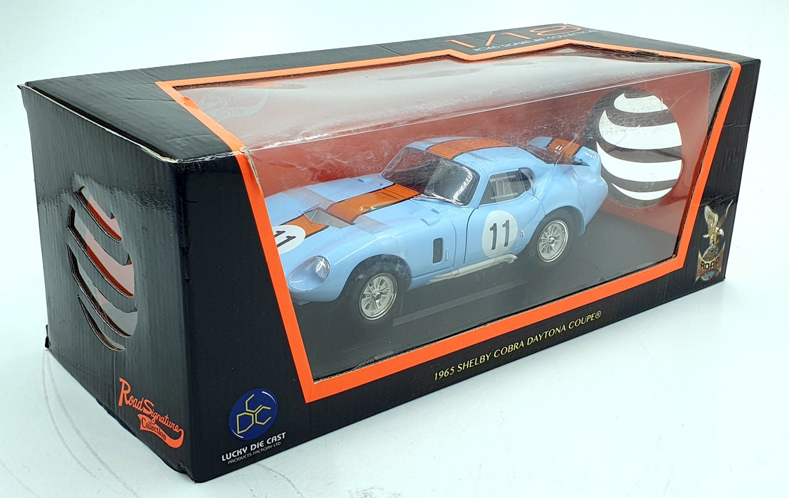 Road Signature 1/18 Scale 92408 - 1965 Shelby Daytona Coupe Gulf Livery