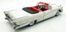 Sun Star 1/18 Scale Diecast 4812 - 1958 Buick Limited Convertible Glacier White