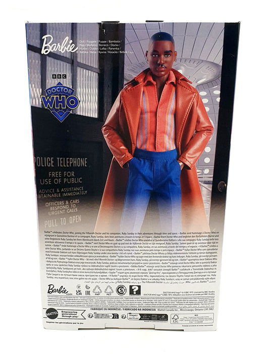 Mattel Barbie 12" Figure HRM36 - Doctor Who The Fifteenth Doctor
