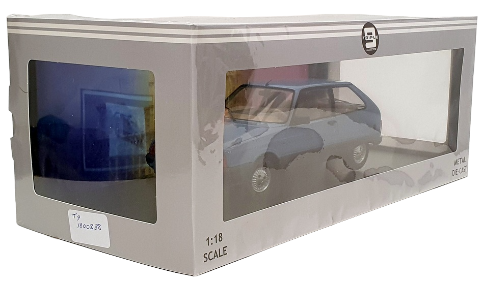 Triple9 1/18 Scale Diecast T9-1800338 - 1990 Citroen Axle 12 TRS - Lt Blue