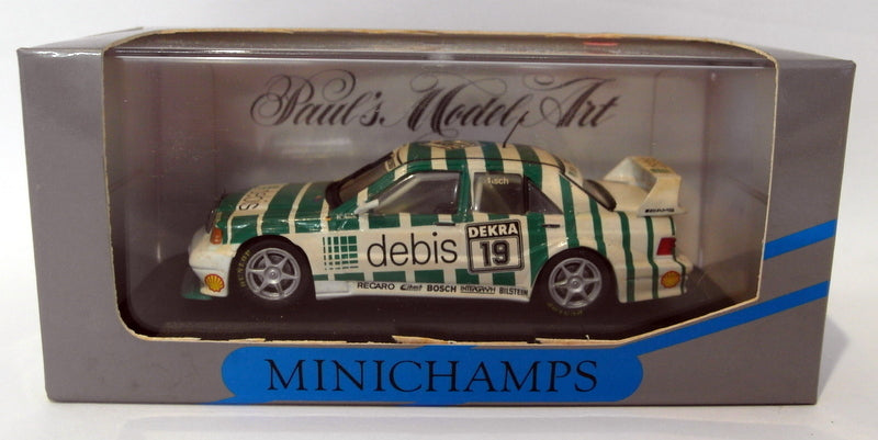 Minichamps 1/43 Scale diecast 13141 Mercedes 190E Evo 2 Zakspeed DTM Asch
