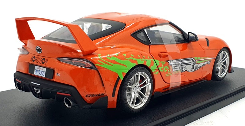 Solido 1/18 Scale S1809006  - 2024 Toyota GR Supra Tribute - Orange