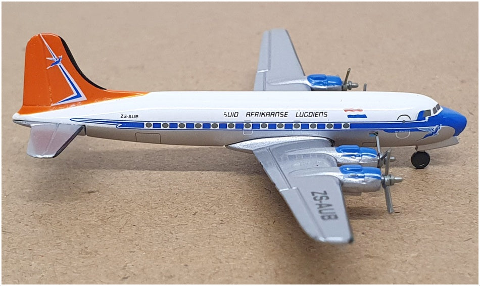 Herpa 1/500 Scale 512435 - Douglas DC-4 Aircraft - South African Airways