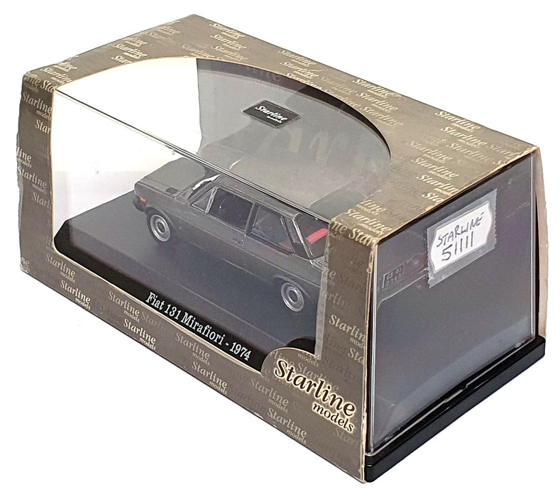 Starline Models 1/43 Scale 51111 - 1974 Fiat 131 Mirafiori - Met. Grey