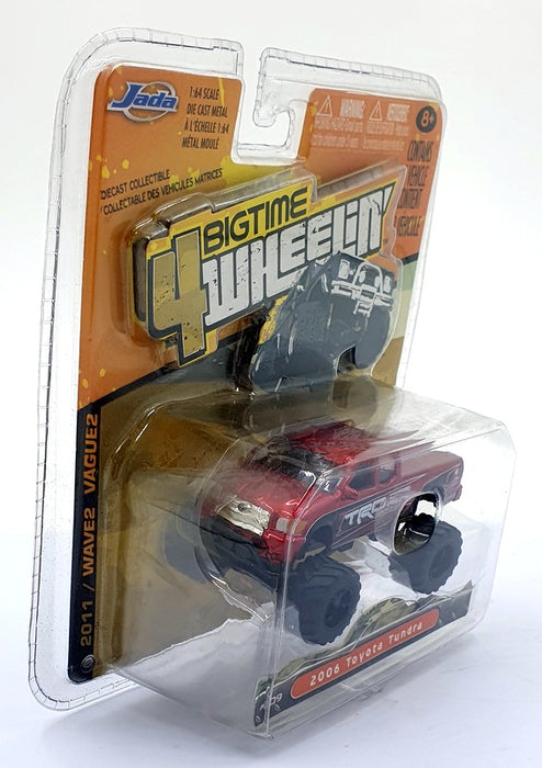 Jada 4Wheelin 1/64 Scale 14013 - 2006 Toyota Tundra - Met. Red/Black