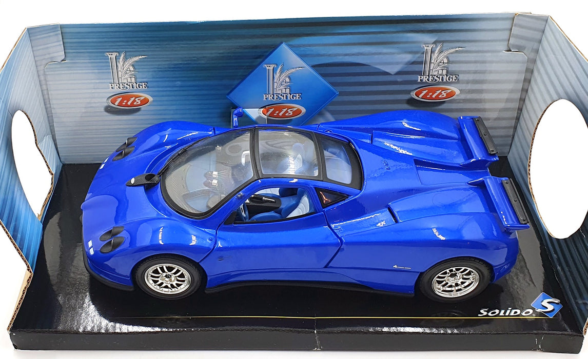 Solido 1/18 Scale 8172 - Pagani Zonda C12 - Blue