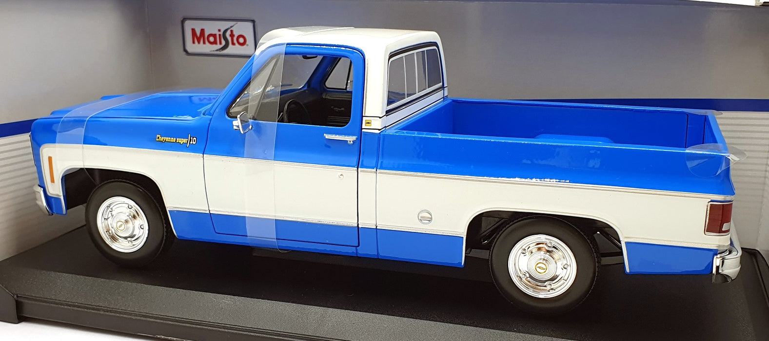 Maisto 1/18 Scale Diecast 31467 - 1974 Chevrolet C10 Cheyenne Super Truck