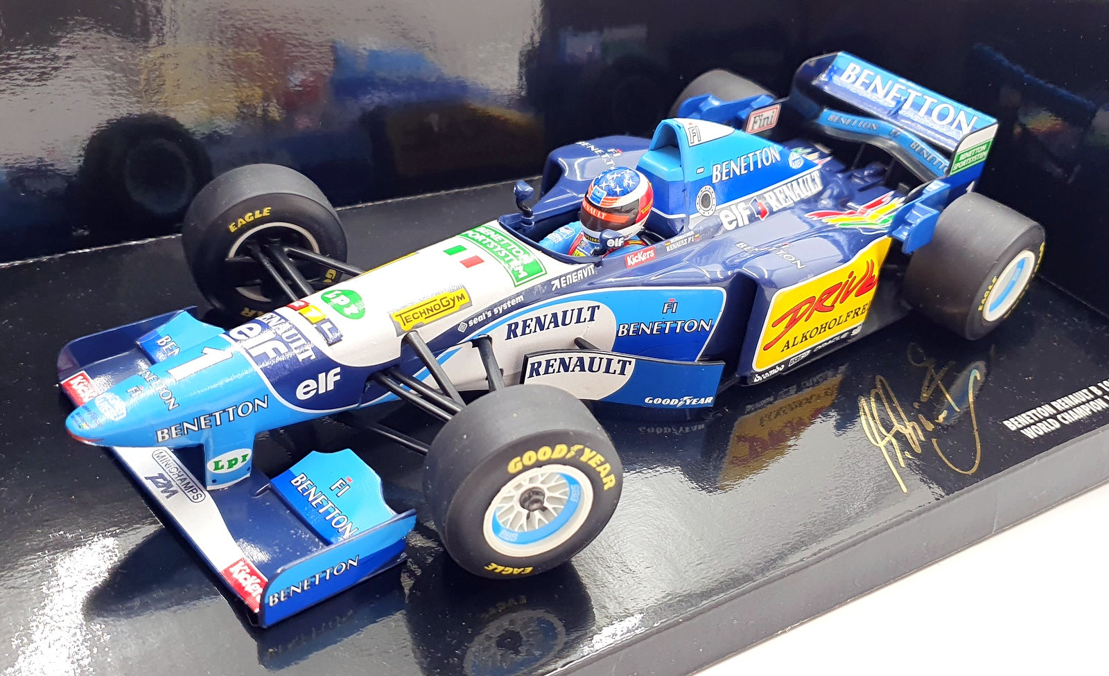 Minichamps 1/18 Scale 510 951811 - Benetton B195 GP France 1995 M.Schumacher